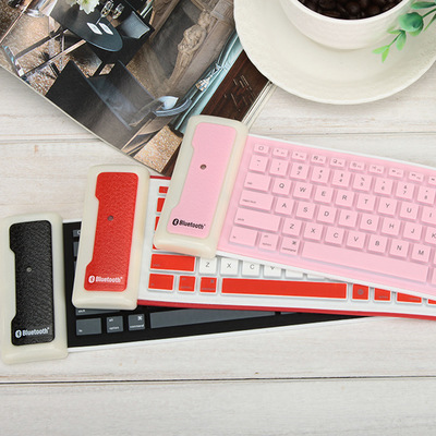 深圳三秀電子科技 iPad、安卓、微軟三系統(tǒng)通用鋁合金藍(lán)牙硅膠鍵盤全解析